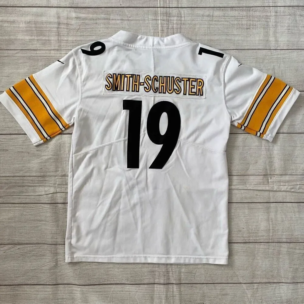 NFL nike youth boys M Pittsburgh Steelers Smith Schuster 19 jersey